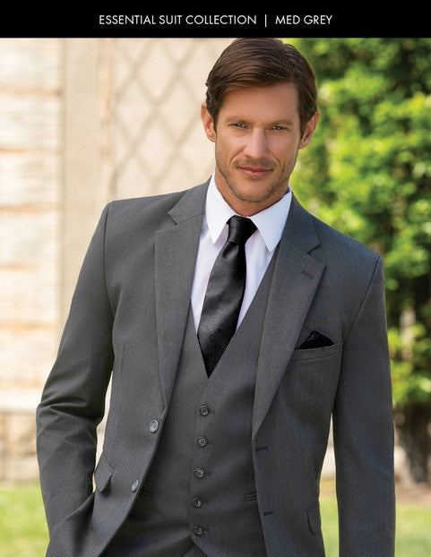 Medium Gray Jacket essential line by Collins Clothiers