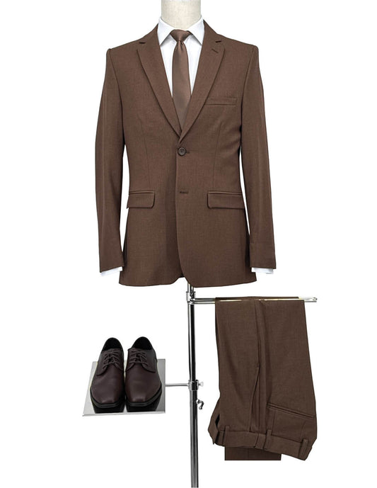 Cocoa Essential Jacket by Collins Clothiers