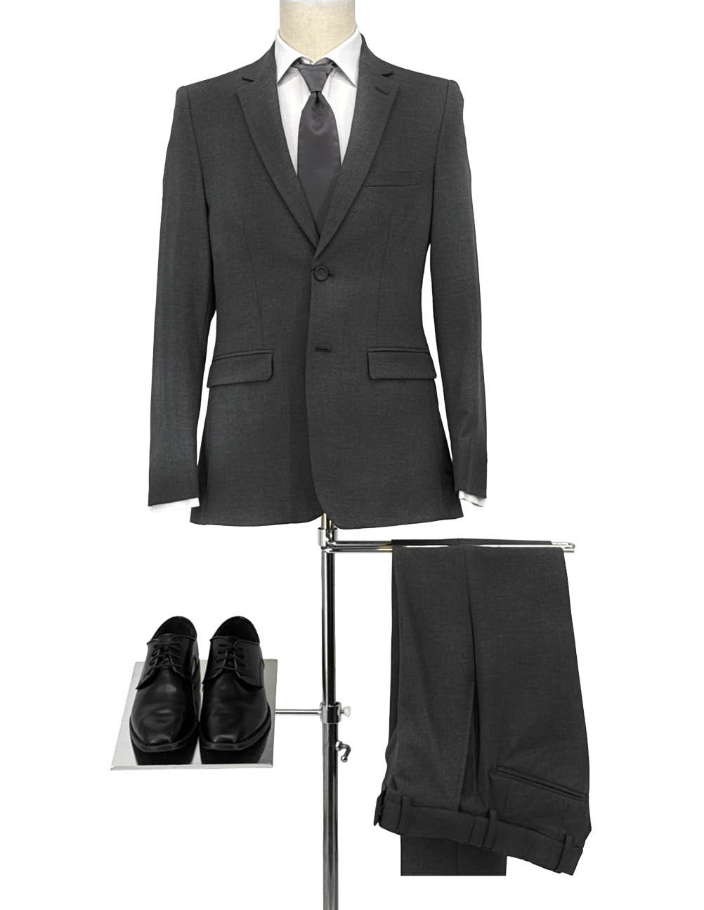 Charcoal Essential Pants by Collins Clothiers
