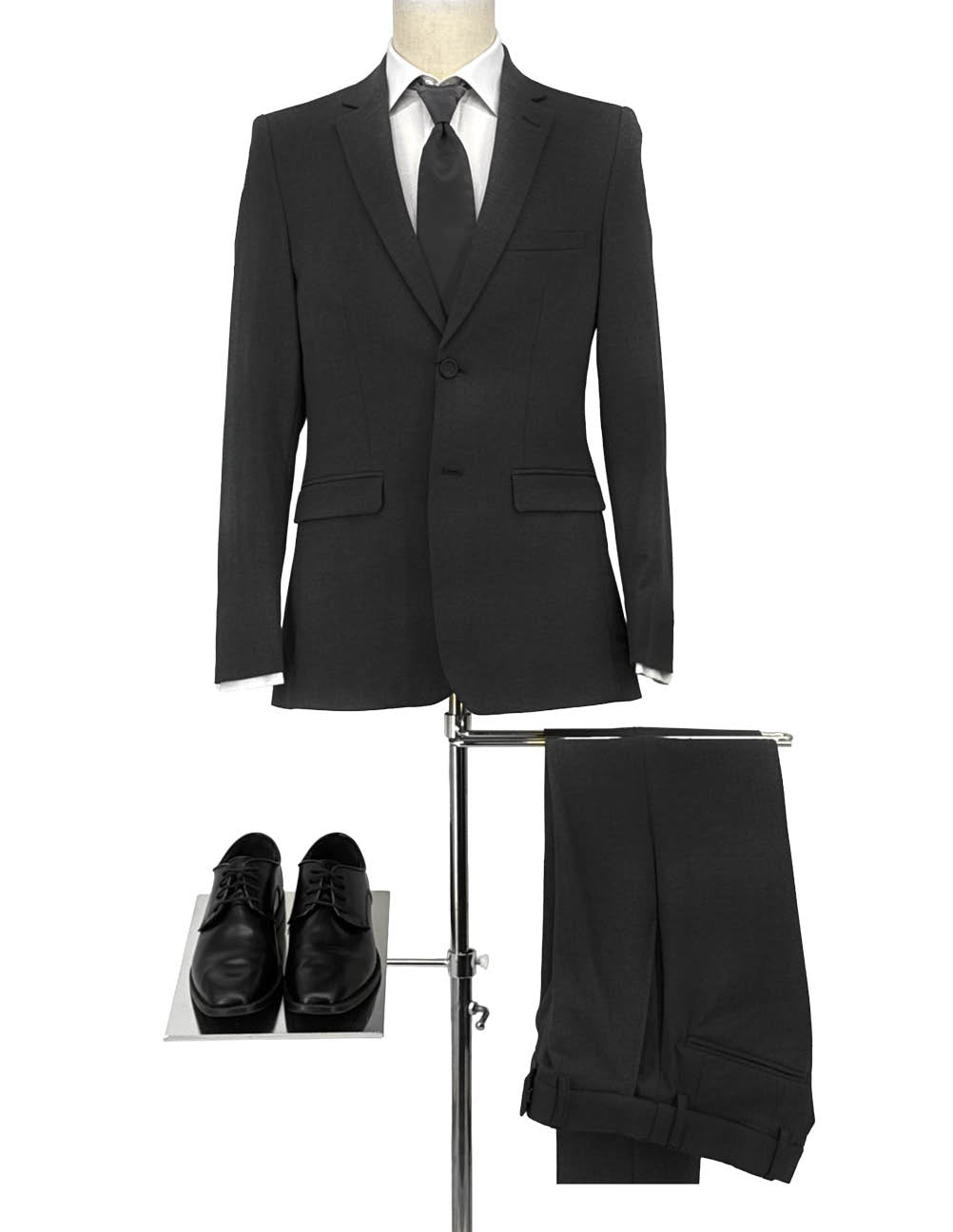 Black Essential Pants by Collins Clothiers