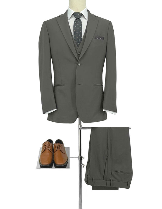 Olive Green Suit by Ike Behar Style 755