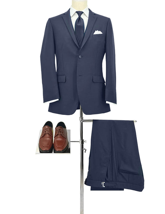 Navy Suit by Ike Behar Style 665S