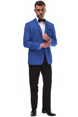 Blue Shawl Tux By Ike Behar Style 101B