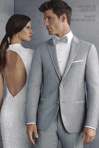 Light Grey Tux by Ike Behar Style 1265