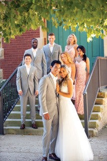 Light Grey Tux by Ike Behar Style 1265