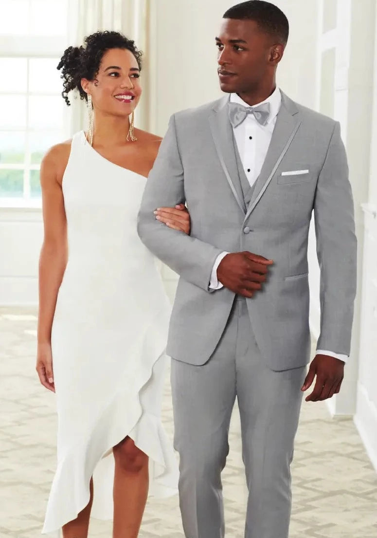 Light Grey Tux by Ike Behar Style 1265