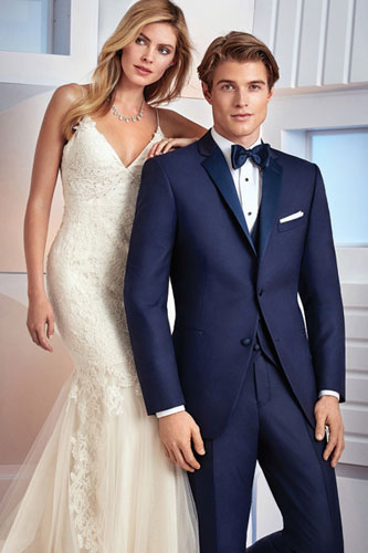 Navy Tux by Ike Behar Style 665