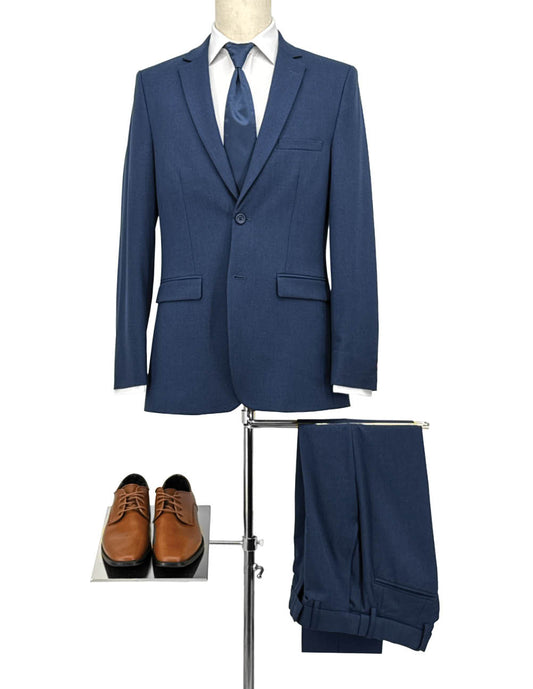 Navy Essential Pants by Collins Clothier
