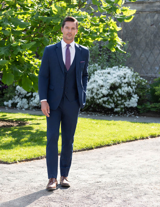 Navy Essential Jacket by Collins Clothiers