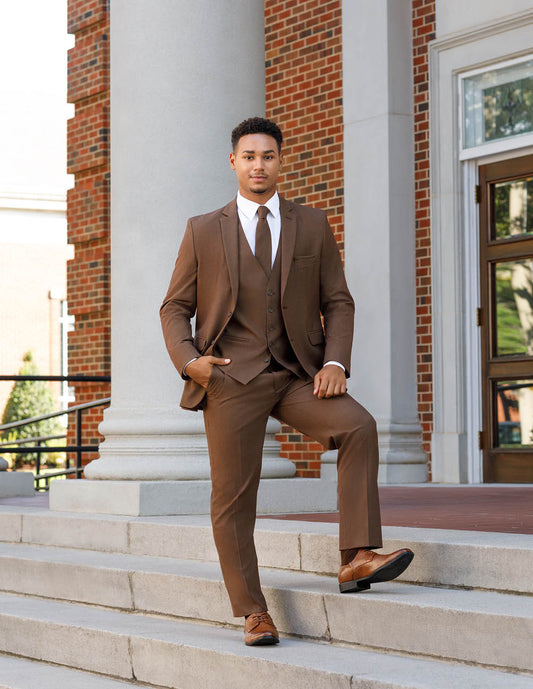 Cocoa Essential Jacket by Collins Clothiers
