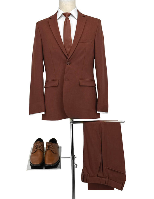 Rust Essential Pants by Collins Clothiers