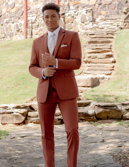 Rust Essential Jacket by Collins Clothiers