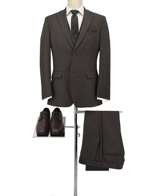 Chocolate Brown Suit by Bruno Magli Style 1245