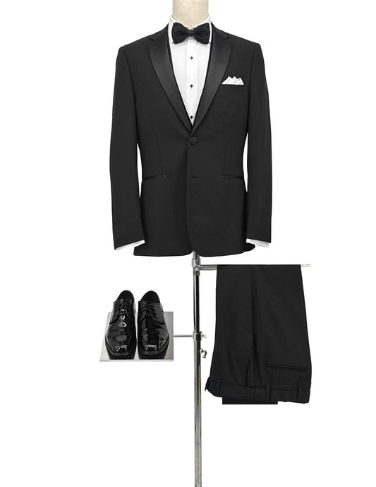 Black Notch Tux by Ike Behar Style 865/ 865U