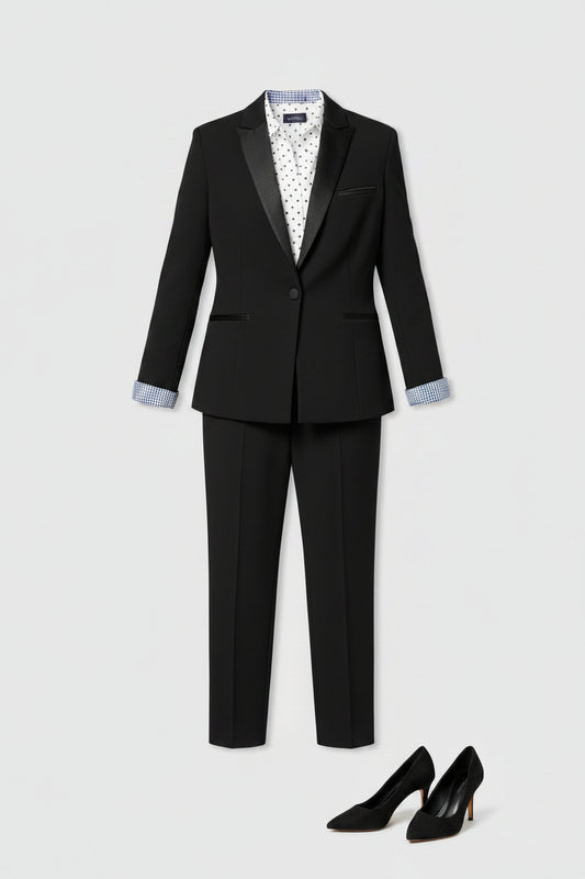 Black Women's Tux by Larr Brio Style 1500
