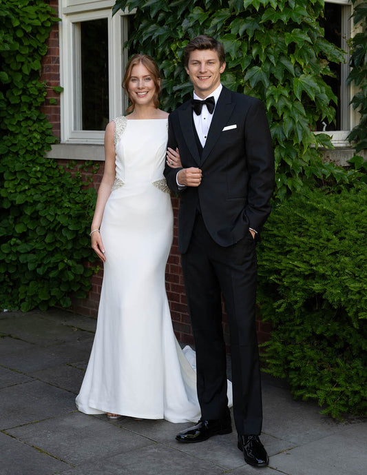 Black Peak Marzotto Suit Style 3400