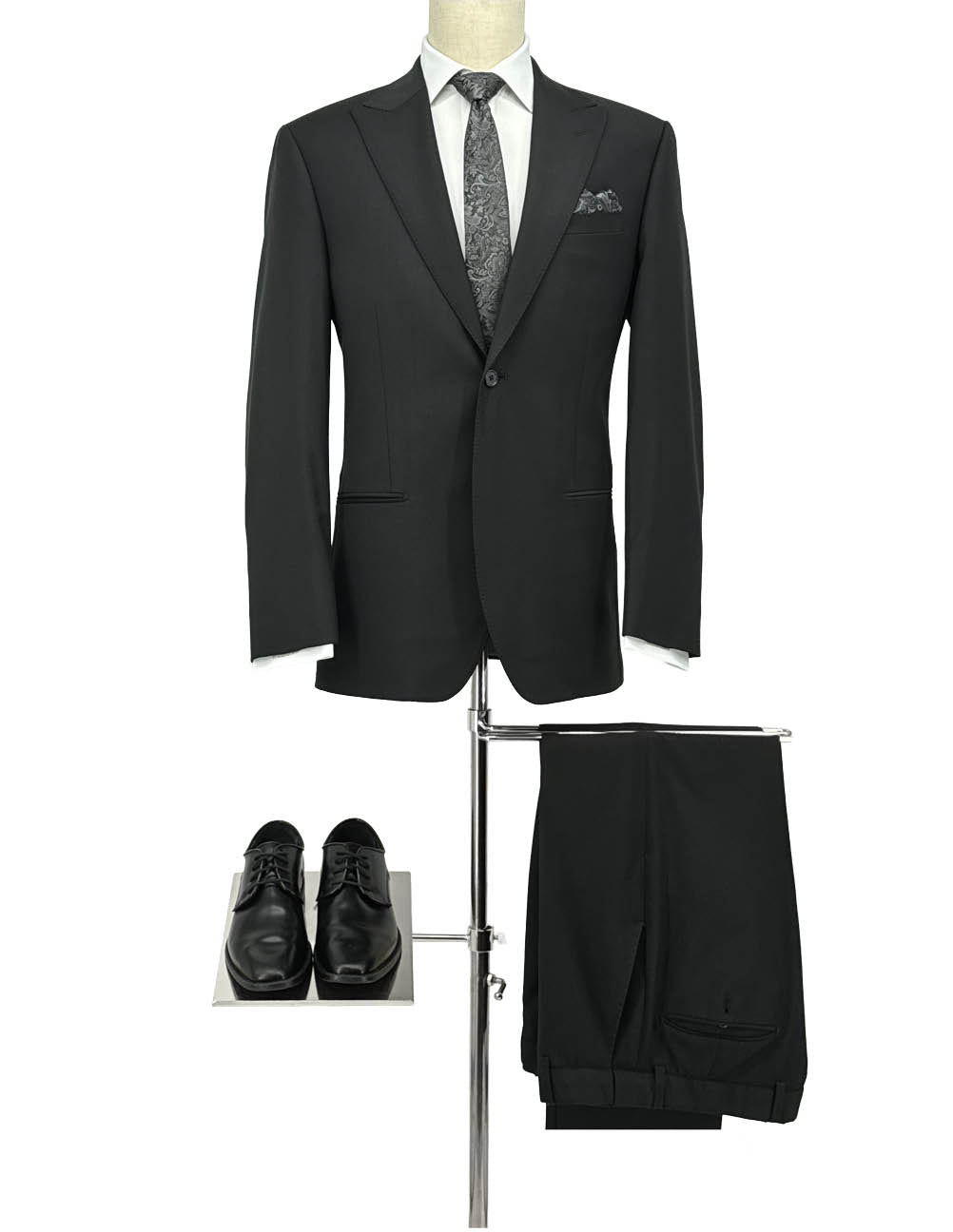 Black Peak Marzotto Suit Style 3400