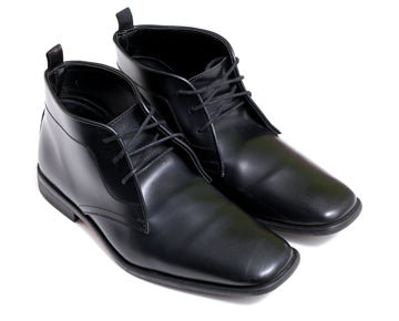 Rental Black Plain Boots