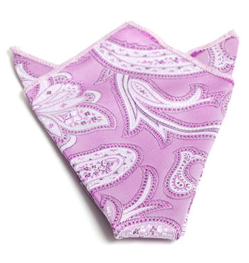 Sienna Paisley Pocket Square Collection