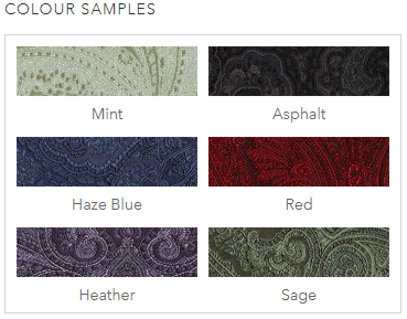 Retro Paisley Vest Collection