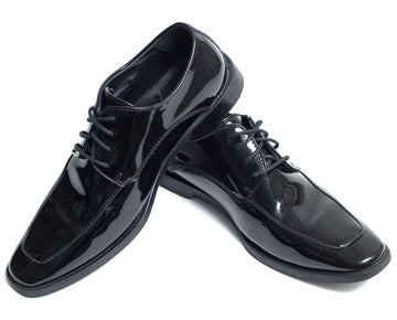 Rental Black Square Toe Shoes