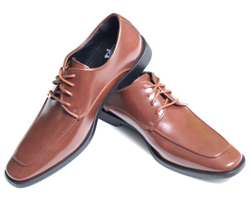Tan Square Toe Rental Shoes